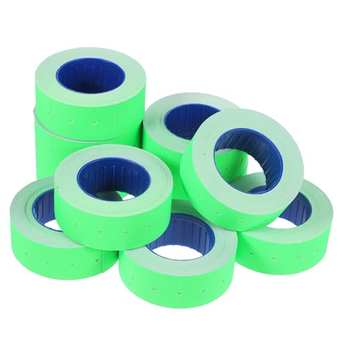 1 Rolle Preisetiketten Aufkleber Selbstklebende Blanko für Preisauszeichnung für Einzelhandel und Supermärkte Diy Beschriftung Starke Haftkraft von Alipis