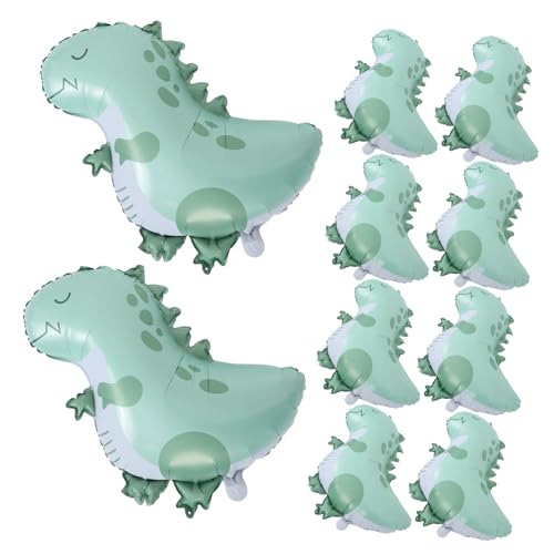 10Stücke Luftballons mit Dino Tier Folienballons für Jungen Geburtstagsdekoration und Themenparty Babyparty Zubehör für Unvergessliche 10Stücke Luftballons mit Dino Tier Folienballons für Jungen Geburtstagsdekoration und Themenparty Babyparty Zubehör für Unvergessliche von Alipis