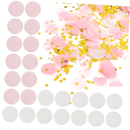1Packung Runde Konfetti Kreise Dekorations Konfetti für Hochzeiten Tischdeko und Ballonfüllung Romantische Papierstreuung Zartem 1Packung Runde Konfetti Kreise Dekorations Konfetti für Hochzeiten Tischdeko und Ballonfüllung Romantische Papierstreuung Zartem von Alipis