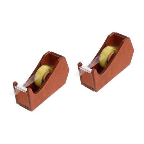 2 Stück Tierförmiger Holz Klebebandabroller mit Integriertem Cutter Multifunktionale Tischlösung für Einfaches Halten von Klebeband für Büro Zuhause 2 Stück Tierförmiger Holz Klebebandabroller mit Integriertem Cutter Multifunktionale Tischlösung für Einfaches Halten von Klebeband für Büro Zuhause von Alipis