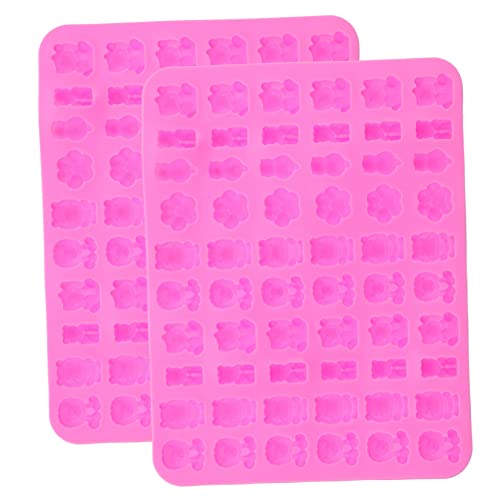 2Stücke Silikonform für Wärmebeständige Wachsdichtungsform für DIY für Kreative Handwerksprojekte und Wachsperlenherstellung von Alipis