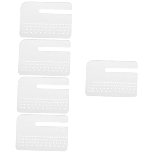 5 Stück Multifunktionale Hole Punch Plate für Lederarbeiten Robustes Werkzeug zur Präzisen Gestaltung von Wie Gürtel und Taschen für Diy Projekte und Handwerkskunst 5 Stück Multifunktionale Hole Punch Plate für Lederarbeiten Robustes Werkzeug zur Präzisen Gestaltung von Wie Gürtel und Taschen für Diy Projekte und Handwerkskunst von Alipis