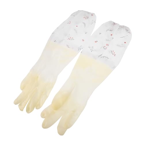 Alipis 1 Paar Handschuhe Hausarbeit Werkzeuge Emulsion Weiß von Alipis