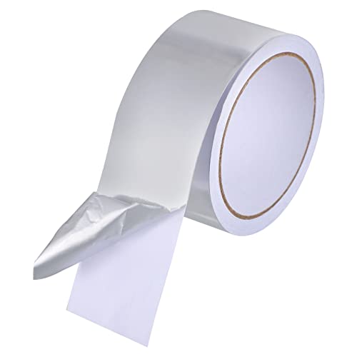 Alipis 1 Rolle Folienband Aluminiumband Reparatur Widerstandsfähiges Band Isolierband Rohrtrockner Entlüftung Silbernes Band Für Folien Klebeband Schalldämpferband von Alipis