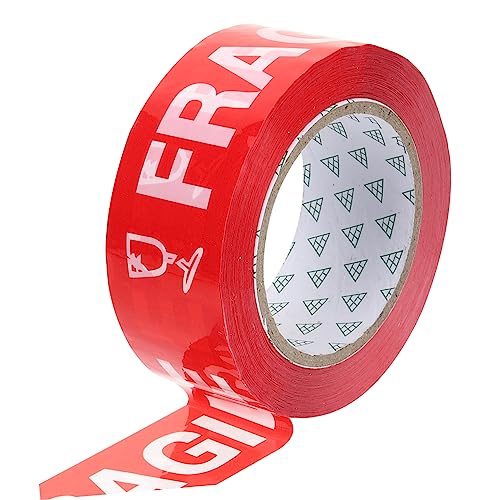 Alipis 1 Rolle Fragile Warnband Klebeband für Umzug Selbstklebendes Verpackungsband mit Deutlicher Markierung für Zerbrechliche Sendungen Robust Langlebig für Sicheren Versand Alipis 1 Rolle Fragile Warnband Klebeband für Umzug Selbstklebendes Verpackungsband mit Deutlicher Markierung für Zerbrechliche Sendungen Robust Langlebig für Sicheren Versand von Alipis