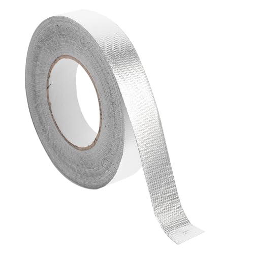 Alipis 1 Rolle Hitzebeständiges Aluminiumfolie Klebeband für Abdichtungen Wasserfest und Robust für Reparaturen und Isolierungen für Einsatz im Haushalt Notfällen von Alipis