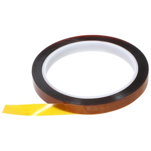 Alipis 1 Rolle Hitzebeständiges Klebeband Hochtemperatur Tape für Sublimation für Elektronik Löten Rückstandsfreies Isolierband Vielseitig Einsetzbar Einfach zu Handhaben von Alipis