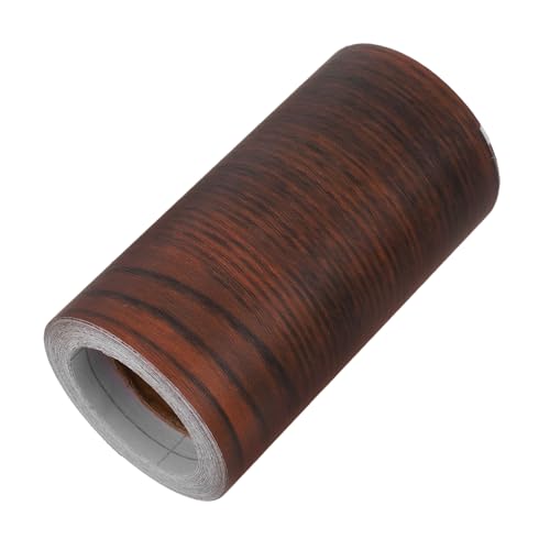 Alipis 1 Rolle Holzmaserung Klebeband Tapetenrand Reparatur Von Holzmaserungsböden Reparaturband Für Holzmaserung Klebeband, Das Wie Holz Aussieht Badezimmerspiegelband Coffee Pvc von Alipis
