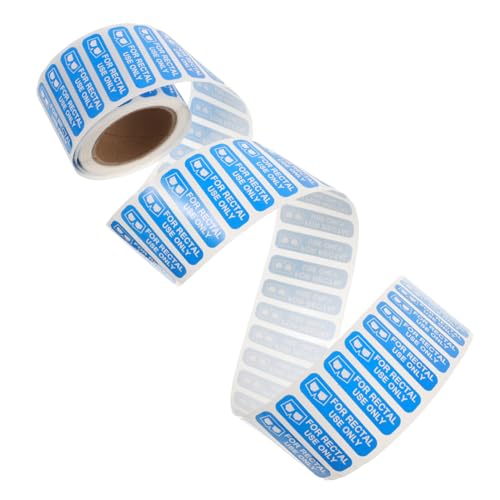 Alipis 1 Rolle Streichaufkleber klebrig UV schälen Aufkleber nur für den rektalen Gebrauch Erwachsene lustig Neuartiger Stuffer-Aufkleber Aufkleber mit Klebstoff Blue von Alipis
