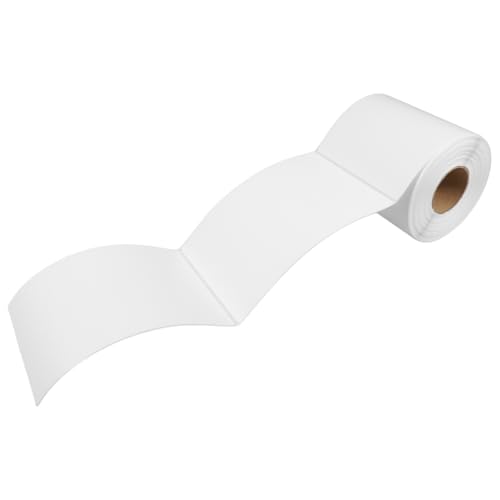 Alipis 1 Rolle Thermisch-resistenter Etikettpapier klebrige Thermoetiketten Thermoaufkleber-Etiketten Druckeretiketten Convenience-Aufkleber -Versandetiketten Preisaufkleber Weiß von Alipis