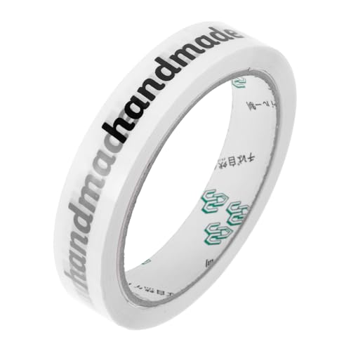 Alipis 1 Rolle Verpackungsband zum Versiegeln von Tüten Kreatives DIY Bastelmaterial für Hochwertiges Dekoratives Klebeband für Handgemachte Verpackungen Handgemacht von Alipis