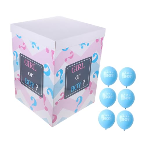 Alipis 1 Satz Dekorationen für die Babyparty Partyzubehör Großer Gender-Enthüllungsballon Es ein Jungenballon klangliche Kulisse Bobo-Ballon-Geschlechtsenthüllung Papier Sky-blue Alipis 1 Satz Dekorationen für die Babyparty Partyzubehör Großer Gender-Enthüllungsballon Es ein Jungenballon klangliche Kulisse Bobo-Ballon-Geschlechtsenthüllung Papier Sky-blue von Alipis