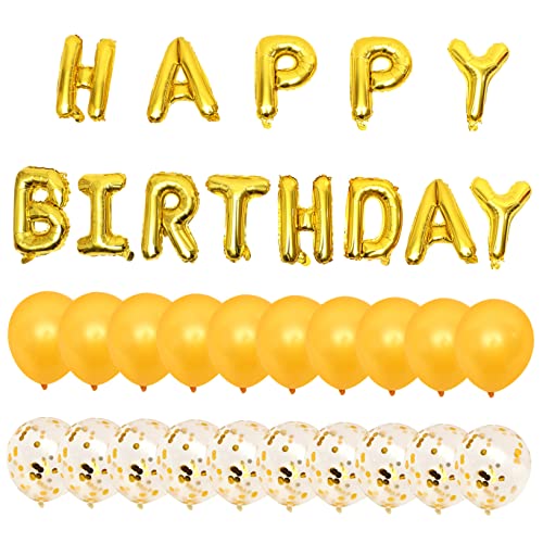 Alipis 1 Satz Folienballons Happy Birthday Dekoration für Kindergeburtstag Babyparty Hochzeiten Feste Feiern zu Montierendes Ballonbogen Kit von Alipis