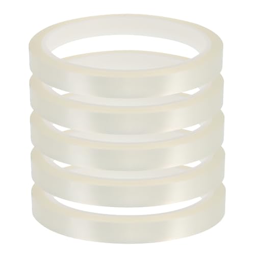 Alipis 1 Satz Hitzebeständiges Klebeband Sublimationsband Für Wärmeübertragung Pet Material Für Löten Elektronische Reparaturen Diy Projekte 5rollen von Alipis