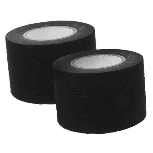 Alipis 1 Satz Hochtemperaturbeständiges Isolationsband Kabel Draht Gewebe-elektroband Isolierband Schwarz Farbig Klebeband Nutzen Stoff-elektroband Flanell Black 2rollen von Alipis