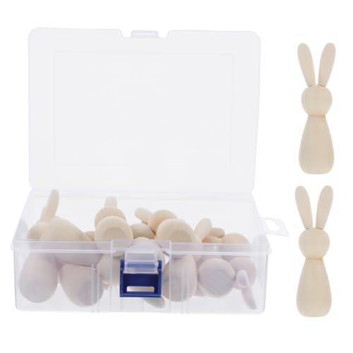 Alipis 1 Satz Holzgraffiti -Kaninchen Osterhasen Aus Holz Basteln Holzhandwerk Bauernspielzeug Holzspielzeug Malen Sie Holzhandwerk Für Frauen Ostergebrauch Holz-Tags Beige Plastik Alipis 1 Satz Holzgraffiti -Kaninchen Osterhasen Aus Holz Basteln Holzhandwerk Bauernspielzeug Holzspielzeug Malen Sie Holzhandwerk Für Frauen Ostergebrauch Holz-Tags Beige Plastik von Alipis