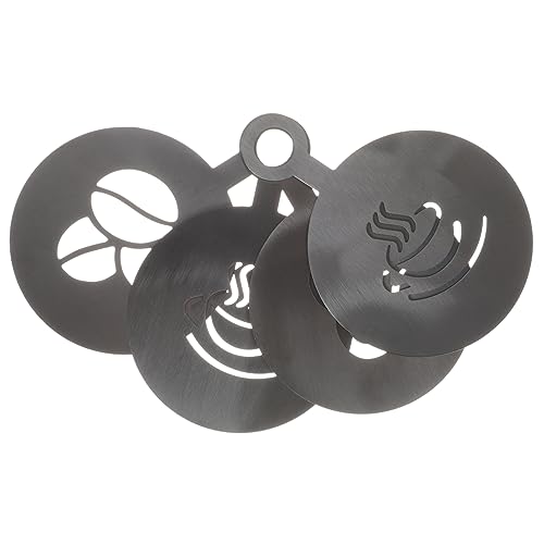 Alipis 1 Satz Kaffee-latte-form Porzellan Latte-art-schablonen Brauen Kunst Kaffee -dekorationswerkzeuge Praktische Kaffeeschablonen Diy Latte-schablonen Black Rostfreier Stahl 4 Stück Alipis 1 Satz Kaffee-latte-form Porzellan Latte-art-schablonen Brauen Kunst Kaffee -dekorationswerkzeuge Praktische Kaffeeschablonen Diy Latte-schablonen Black Rostfreier Stahl 4 Stück von Alipis