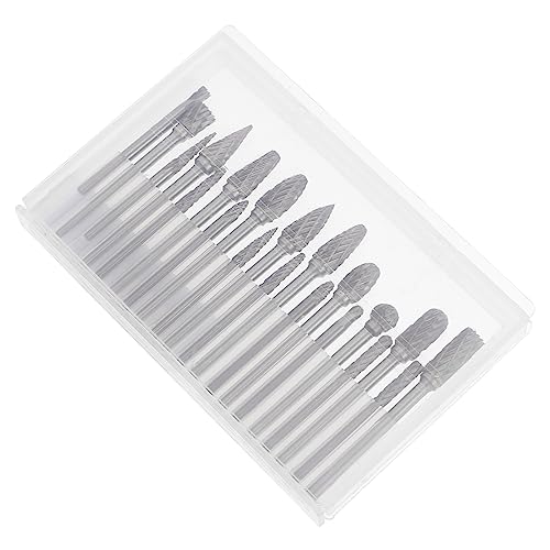 Alipis 1 Satz Rotationsfeilen Bits Teiliges Hartmetall Werkzeug für Präzises Polieren Schleifen und Gravieren für Metallverarbeitung Holzschnitzerei und Schmuckherstellung Alipis 1 Satz Rotationsfeilen Bits Teiliges Hartmetall Werkzeug für Präzises Polieren Schleifen und Gravieren für Metallverarbeitung Holzschnitzerei und Schmuckherstellung von Alipis