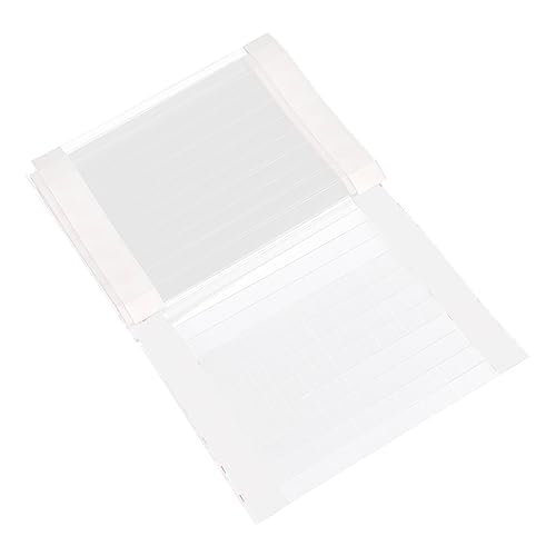 Alipis 1 Satz Schild -werbeordner Supermarkt-doppelkopf-klebestreifen Supermarkt Zubehör Sprungleiste Warenpreisschildstreifen Werbesprungband Plastik Streifen Pvc 100 Stück von Alipis