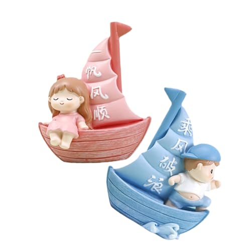Alipis 1 Satz Segeldekoration Topper Miniatur-segelboot-statue Kuchendeckel Für Den Strand Nautisch Schwimmt Party Gefälligkeiten Party -kuchen -ornamente Harz 2 Stück Alipis 1 Satz Segeldekoration Topper Miniatur-segelboot-statue Kuchendeckel Für Den Strand Nautisch Schwimmt Party Gefälligkeiten Party -kuchen -ornamente Harz 2 Stück von Alipis