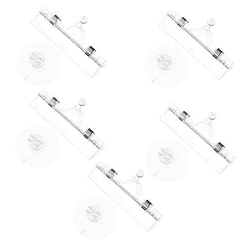 Alipis 1 Satz Werbeclip Etikettenclip Aus Kunststoff Zeichenclip Zeichenhalter Clips Marktschild-clips Warenschildclip Aus Kunststoff Regaletikettenhalter Neue Abs 5 Stück von Alipis