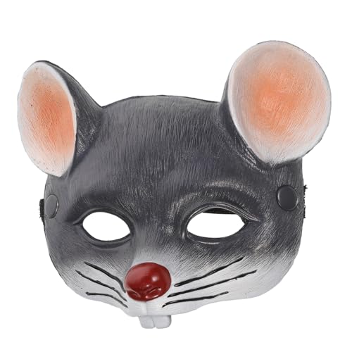 Alipis 1 Stück Cospaly Maske Halloween-tiermasken Fuchsmaske Katzenmasken Tier-cosplay-masken Partymaske Maskerade Gesichtsmaske Mauskostüm Für Cosplay -kostüme Grey Alipis 1 Stück Cospaly Maske Halloween-tiermasken Fuchsmaske Katzenmasken Tier-cosplay-masken Partymaske Maskerade Gesichtsmaske Mauskostüm Für Cosplay -kostüme Grey von Alipis