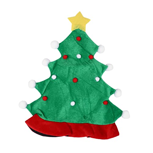 Alipis 1 Stück Weihnachtshut Baumform Lustiger Partyhut für Festliche Anlässe Dekoration für Weihnachten und Fröhliche Feiern von Alipis
