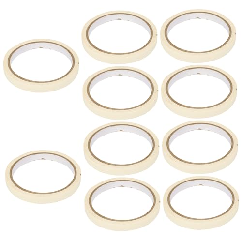 Alipis 10 Rollen Abdeckband Maskierung Lieferungen Von Autolacken Malerband Farbband Für Wände Auto-klebeband Künstlerband Auto -lackband Papier Weiß Alipis 10 Rollen Abdeckband Maskierung Lieferungen Von Autolacken Malerband Farbband Für Wände Auto-klebeband Künstlerband Auto -lackband Papier Weiß von Alipis