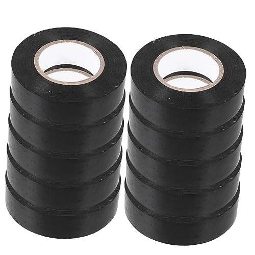 Alipis 10 Rollen Farbiges Flammhemmendes Elektriker Isolierband PVC Klebeband mit Hoher Temperaturbeständigkeit Feuchtigkeitsresistent und Stark Klebend für Sicheren Kabelschutz und Alipis 10 Rollen Farbiges Flammhemmendes Elektriker Isolierband PVC Klebeband mit Hoher Temperaturbeständigkeit Feuchtigkeitsresistent und Stark Klebend für Sicheren Kabelschutz und von Alipis
