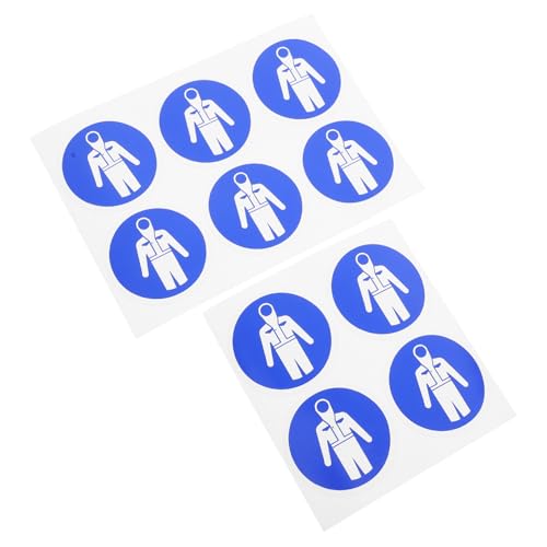 Alipis 10 Stück Etiketten Für Schutzkleidung Industriezeichen Warnschild Anti-rutsch-warnaufkleber Sicherheitswarnung Warnzeichen-aufkleber Vorsicht Aufkleber Blue Papier Alipis 10 Stück Etiketten Für Schutzkleidung Industriezeichen Warnschild Anti-rutsch-warnaufkleber Sicherheitswarnung Warnzeichen-aufkleber Vorsicht Aufkleber Blue Papier von Alipis