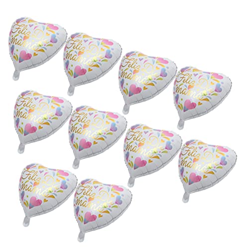 Alipis 10 Stück Folienballons Mutter Für Rosa Dekoration Mütter Party Ballondekor Aluminiumfolie Alipis 10 Stück Folienballons Mutter Für Rosa Dekoration Mütter Party Ballondekor Aluminiumfolie von Alipis