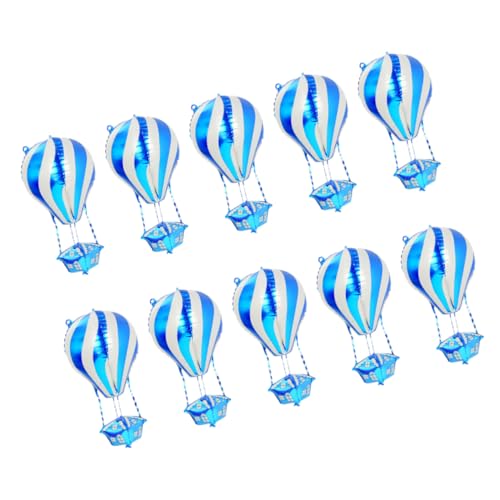 Alipis 10 Stück Heißluftballon Aluminiumfolie Ballons Thematische Partydekoration Leicht Aufzublasen für Halloween Weihnachten Neujahr Hochzeit Kindergeburtstag Festliche Anlässe Alipis 10 Stück Heißluftballon Aluminiumfolie Ballons Thematische Partydekoration Leicht Aufzublasen für Halloween Weihnachten Neujahr Hochzeit Kindergeburtstag Festliche Anlässe von Alipis
