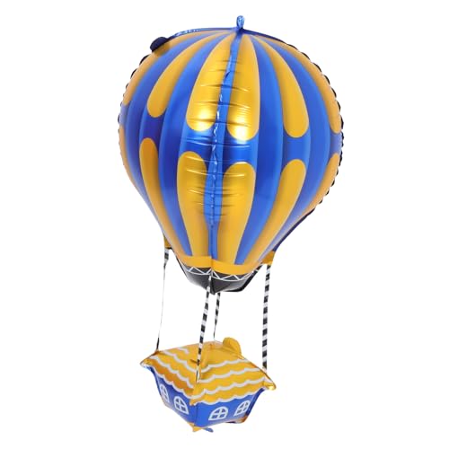Alipis 10 Stück Heißluftballon-dekorationen Aus Aluminiumfolie Tafelaufsätze Für Jungen Und Mädchen Geburtstag Hochzeit Babyparty Feiertagsparty-dekorationen von Alipis