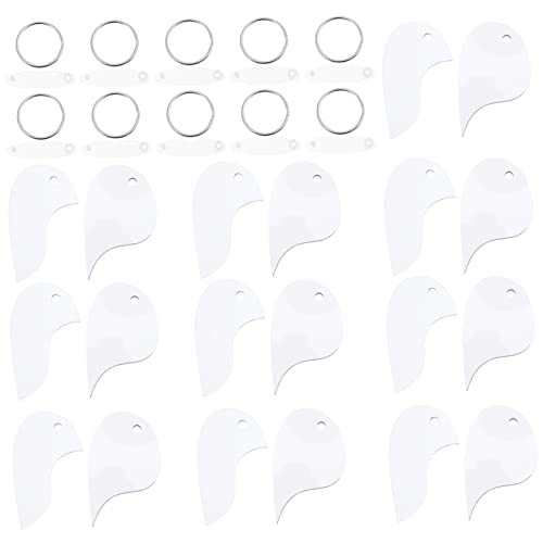 Alipis 10 Stück Herzförmige Schlüsselanhänger Set Blanko Schlüsselringe DIY Design für Schlüsseldekoration und Kreative Bastelprojekte für und Persönliche Gestaltung Alipis 10 Stück Herzförmige Schlüsselanhänger Set Blanko Schlüsselringe DIY Design für Schlüsseldekoration und Kreative Bastelprojekte für und Persönliche Gestaltung von Alipis