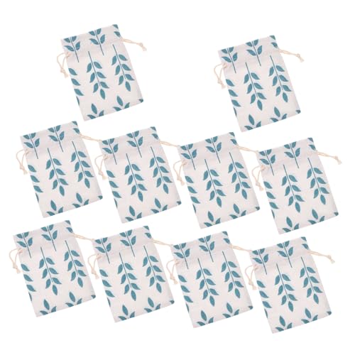 Alipis 10 Stück Jutesäckchen mit Kordelzug Leichte Geschenktüten im Blätterdesign für Schmuck Süßigkeiten und Kleine Überraschungen Partys Hochzeiten und Alipis 10 Stück Jutesäckchen mit Kordelzug Leichte Geschenktüten im Blätterdesign für Schmuck Süßigkeiten und Kleine Überraschungen Partys Hochzeiten und von Alipis