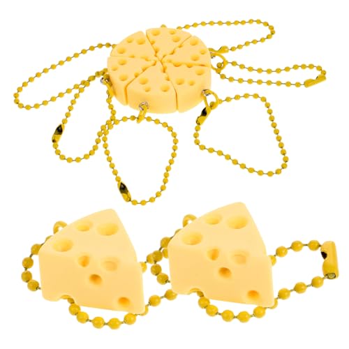 Alipis 10 Stück Käse Ornamente Schlüsselanhänger Käse Ornament Taschenanhänger Dekorativer Schlüsselanhänger Käse Für Autoschlüssel Schlüsselanhänger Anhänger Für Rucksack von Alipis