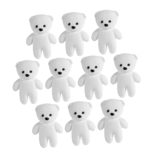 Alipis 10 Stück Mini-bär-plüschtier Für Diy-blumenarrangements Und Babypartys. Kleine Stoffbären Für Abschlussfeier Und Weihnachtsdekoration Alipis 10 Stück Mini-bär-plüschtier Für Diy-blumenarrangements Und Babypartys. Kleine Stoffbären Für Abschlussfeier Und Weihnachtsdekoration von Alipis