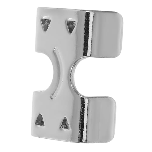 Alipis 10 Stück Pferdeseilschnalle Seilklemmen aus Metall Seil-Hardware Befestigungsmaterial Seil endet Wagenradsatz Seilklemmen aus Edelstahl Seilverbinderklemme Zinklegierung Silber von Alipis
