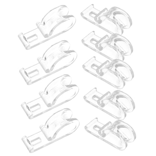 Alipis Vorhang-p-Clips Und Haken-Set – Für Raffrollos Einfache Installation Pom-Material von Alipis