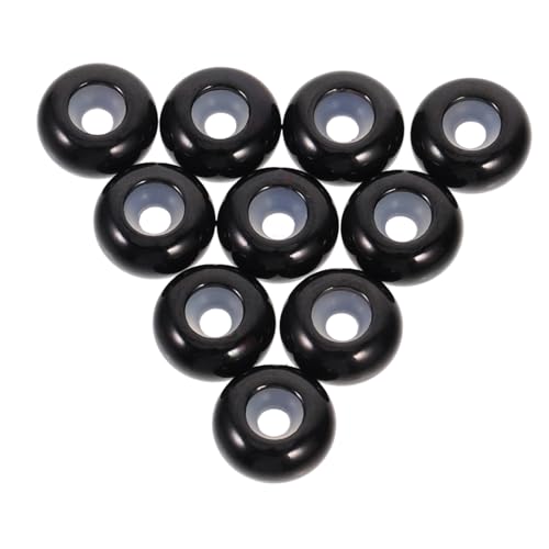 Alipis 10 Stück Spacer Perlen mit Ring für Armband und Schmuckherstellung Verstellbare Stopperperlen für Diy Armbänder und Ohrringe von Alipis