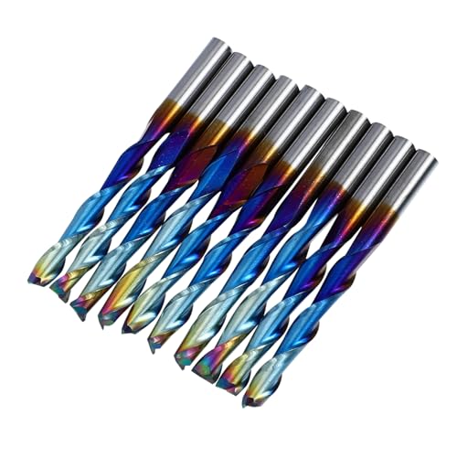 Alipis 10 Stück Teiliges Cnc Kugelkopf Fräser aus Wolframstahl Spiralfräser für Präzise Holzbearbeitung und Gravuren Hohe Schnittgenauigkeit Langlebig und Vielseitig Einsetzbar Alipis 10 Stück Teiliges Cnc Kugelkopf Fräser aus Wolframstahl Spiralfräser für Präzise Holzbearbeitung und Gravuren Hohe Schnittgenauigkeit Langlebig und Vielseitig Einsetzbar von Alipis