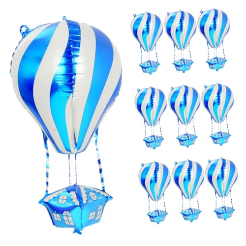 Alipis 10 Stück Teiliges Hot Air Balloon Aluminium Folienballons Lebendige Farbverläufe Leicht und Benutzerfreundlich Auffällige Party Dekoration für Geburtstag Hochzeit Shower Alipis 10 Stück Teiliges Hot Air Balloon Aluminium Folienballons Lebendige Farbverläufe Leicht und Benutzerfreundlich Auffällige Party Dekoration für Geburtstag Hochzeit Shower von Alipis