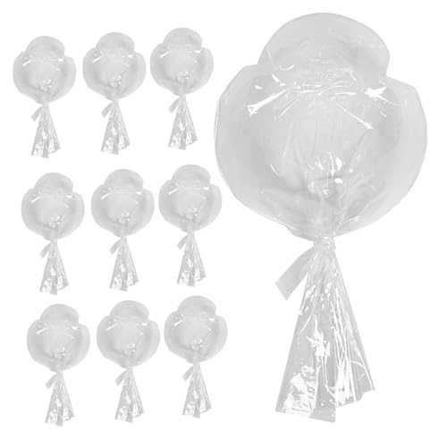 Alipis 10 Stück Transparente Bobo Ballons Dehnbare und Party Dekorationen Große Wiederverwendbare Luftballons für Babypartys und Besondere Anlässe von Alipis