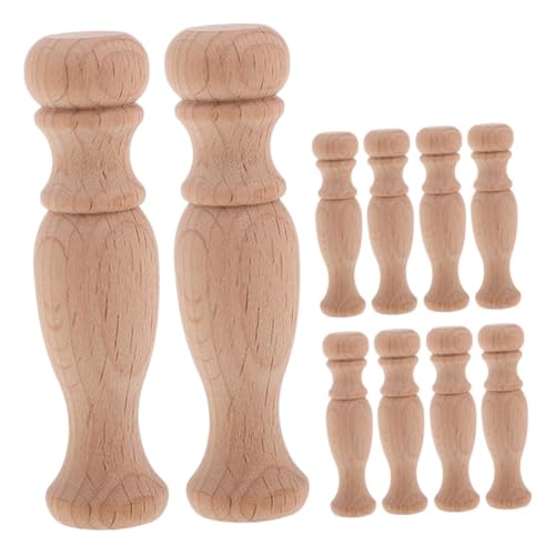Alipis 10 Stück Unlackierte Holzsäulen Handgeschnitzte Römische Spindeln für Möbelprojekte Diy Treppe und Geländerdekoration Langlebig und Vielseitig Einsetzbar Alipis 10 Stück Unlackierte Holzsäulen Handgeschnitzte Römische Spindeln für Möbelprojekte Diy Treppe und Geländerdekoration Langlebig und Vielseitig Einsetzbar von Alipis