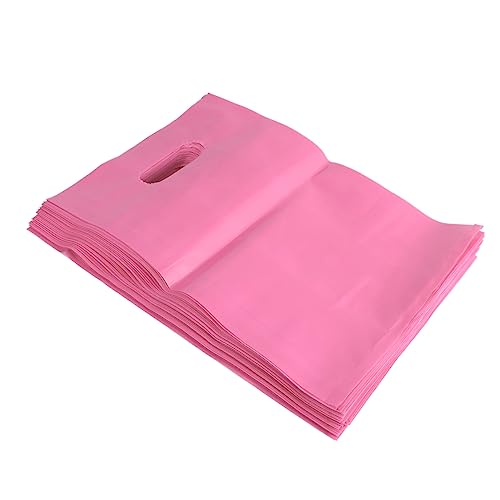 Alipis 100 Stück Bunte Plastiktüten für Einkäufe Vielseitige Flache für Kosmetik Kleidung für Partys Dekoration von Alipis