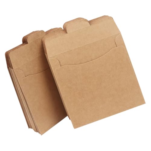 Alipis 100 Stück Hüllen aus Braunem Kraftpapier Antike Europäische Grußkarten optik Vielseitige Papphüllen für Scheiben Dvds Karten und Dokumente Umweltfreundlich und Platzsparend Alipis 100 Stück Hüllen aus Braunem Kraftpapier Antike Europäische Grußkarten optik Vielseitige Papphüllen für Scheiben Dvds Karten und Dokumente Umweltfreundlich und Platzsparend von Alipis