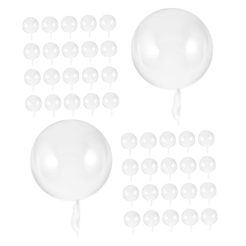 Alipis 100 Stück Transparente Bobo Ballons Wiederverwendbare Füllballons für Hochzeits- Geburtstags Nachtmarkt-dekorationen Diy-freundlich Klare Ballons für Festliche Events Alipis 100 Stück Transparente Bobo Ballons Wiederverwendbare Füllballons für Hochzeits- Geburtstags Nachtmarkt-dekorationen Diy-freundlich Klare Ballons für Festliche Events von Alipis