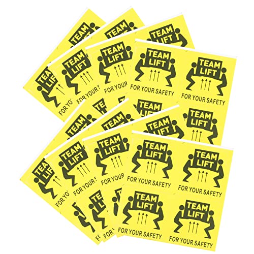Alipis 100 Stück Übergewichtiges Warnlabel Wand Vorsicht Ziehen Um Verschieben Von Warnungsetiketten Verpackung Alarm Schwer Warnscheiben Achtung Teamlift Gelb Aufkleber Alipis 100 Stück Übergewichtiges Warnlabel Wand Vorsicht Ziehen Um Verschieben Von Warnungsetiketten Verpackung Alarm Schwer Warnscheiben Achtung Teamlift Gelb Aufkleber von Alipis
