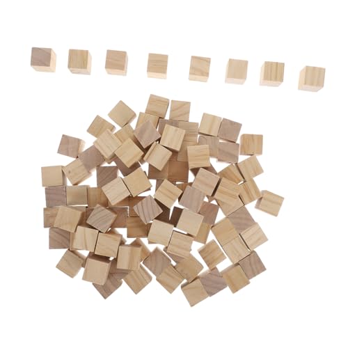 Alipis 100 Stück Unbehandelte Holzklötze Kleine Quadratische Holzblöcke für Diy Projekte Bastelaktivitäten und Kinderbauprojekte Sicher und Langlebig Alipis 100 Stück Unbehandelte Holzklötze Kleine Quadratische Holzblöcke für Diy Projekte Bastelaktivitäten und Kinderbauprojekte Sicher und Langlebig von Alipis