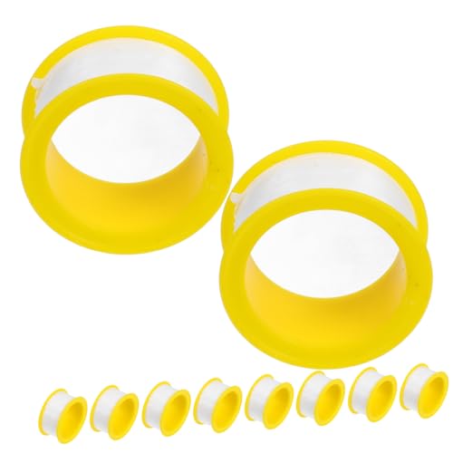 Alipis 100 Stück wasserdichtes Band wasserdichtes klebeband wasserdichte klebeband Rohrreparaturband Rohrleitung Abdichtungsband Rohrklebeband Klempnerband für Duschkopf Wasserband PTFE von Alipis